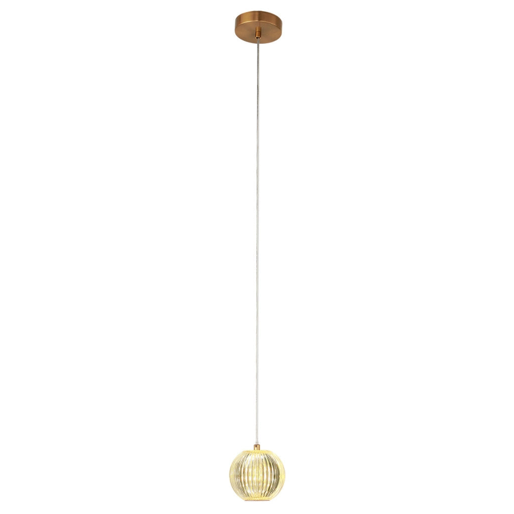 Lampada a sospensione Brillant oro LED CCT 5W Light Prestige