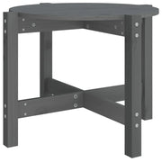 Tavolino da salotto | Tavolino da caff¨¨ | Tavolino da Soggiorno Grigio ? 62,5x45 cm Legno Massello di Pino
