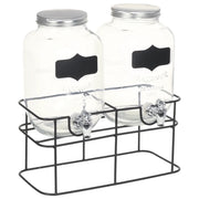 Distributori di Bevande 2 pz da 4 L con Supporto Vetro CFW2142863
