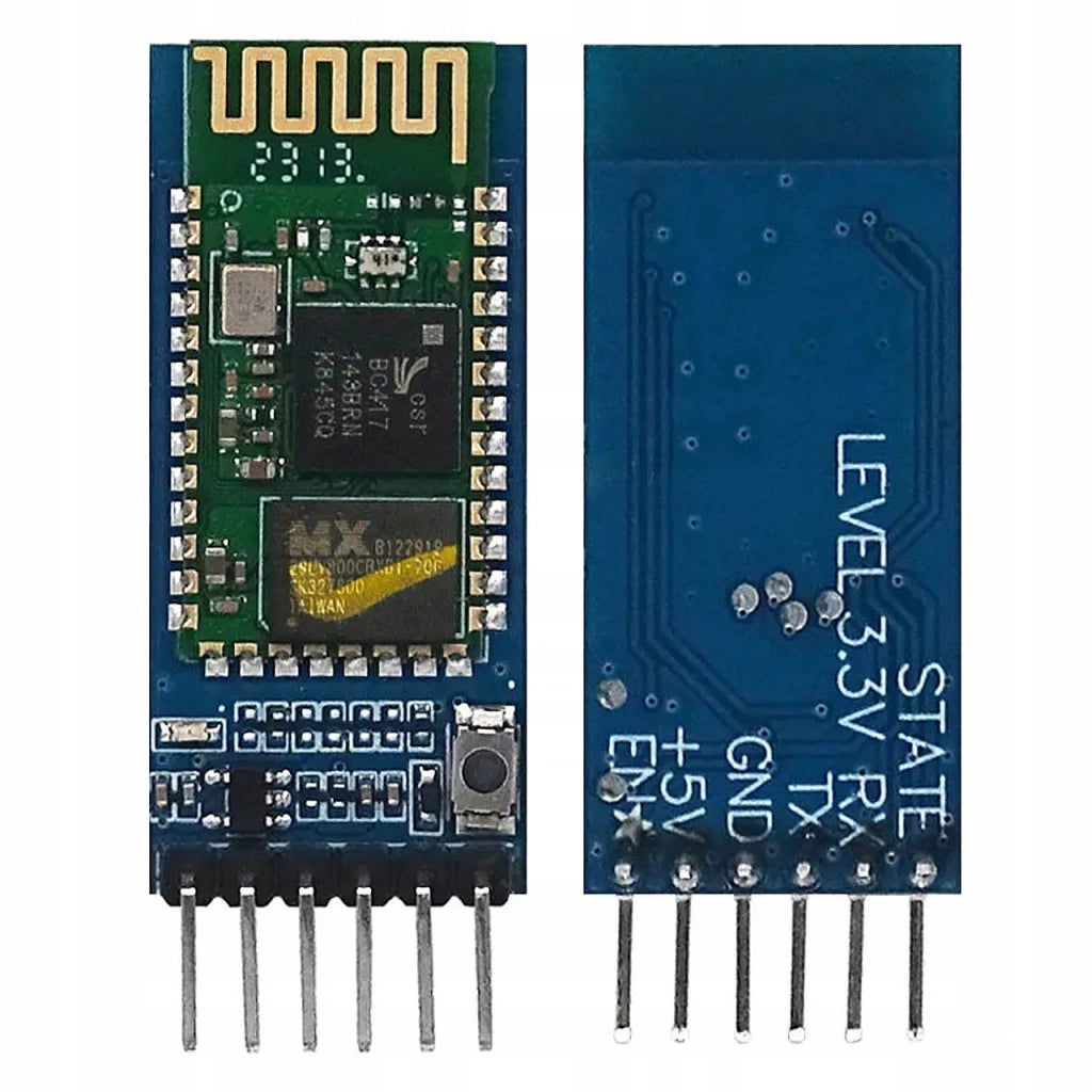 Modulo Bluetooth HC-05 Master/Slave – Compatibile con Arduino | UART, 6 Pin, 10m Distanza | Progetti IoT e Robotica