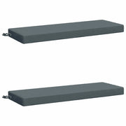 Cuscini per Panchina a 2 Pezzi SOEST 2 pz 100% Poliestere Blu 949729