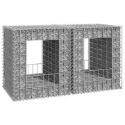 Cesti a Gabbione a Torre 2 pz 50x50x60 cm in Ferro 151267