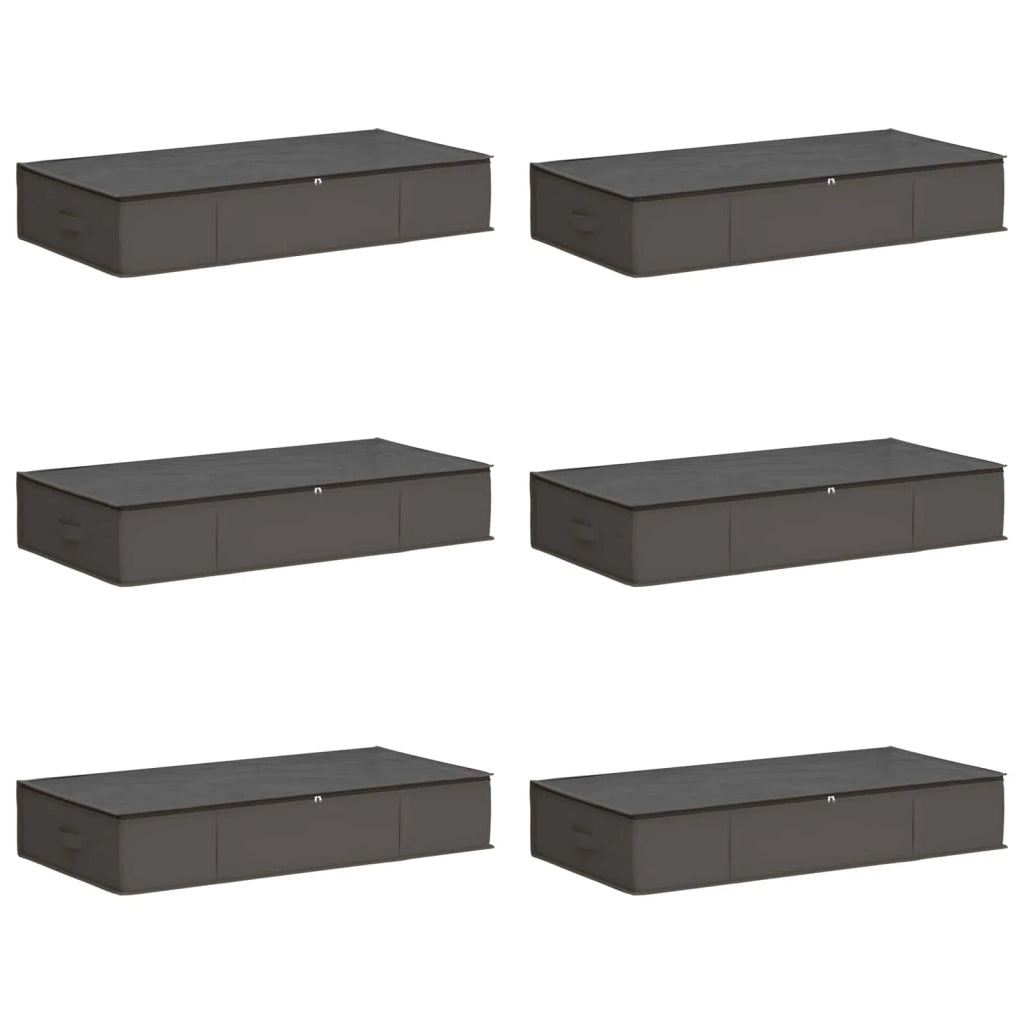 Scatola di stoccaggio con finestra trasparente in alto 6 pcs
