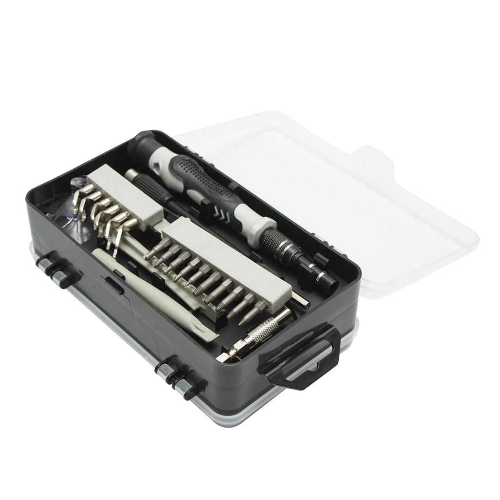 Set di cacciaviti di precisione, punte torx, croce, esagonali per elettronica 139 pezzi