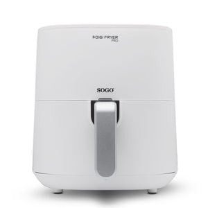 SOGO Friggitrice ad Aria 5.5L 1700W - Digitale, Touch, Antiaderente, Timer 60 min, Cottura Sana con 80% di Grassi in Meno