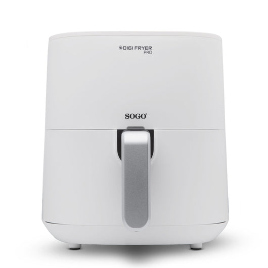 SOGO Friggitrice ad Aria 5.5L 1700W - Digitale, Touch, Antiaderente, Timer 60 min, Cottura Sana con 80% di Grassi in Meno