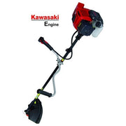Kawasaki 4455015 TJ-53E-M Decespugliatore a Scoppio 53,2 cc 2 Tempi 2,00 W Doppio Manubrio Asta 27 mm