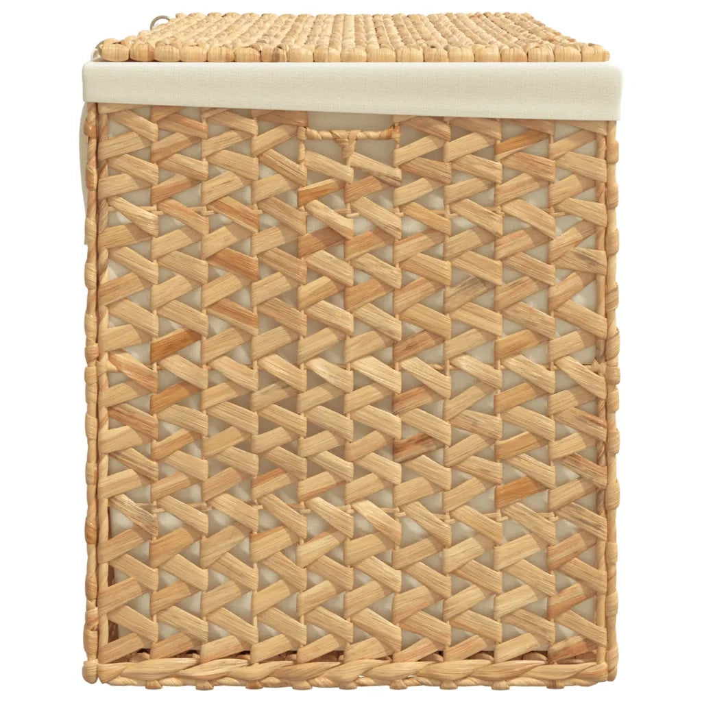 Cesto Portabiancheria a 3 Sezioni 75x42,5x52cm Giacinto d'Acqua 355184