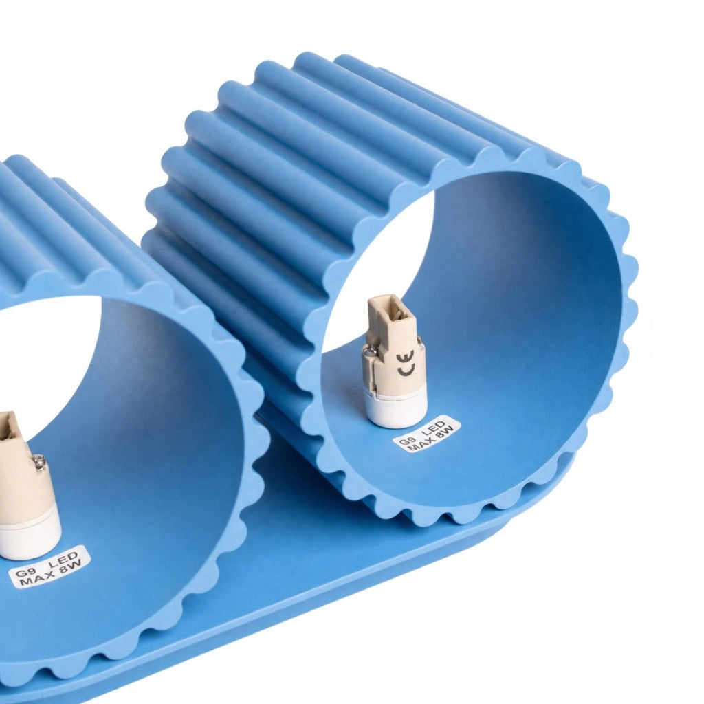 Applique AURA 2 azzurro G9