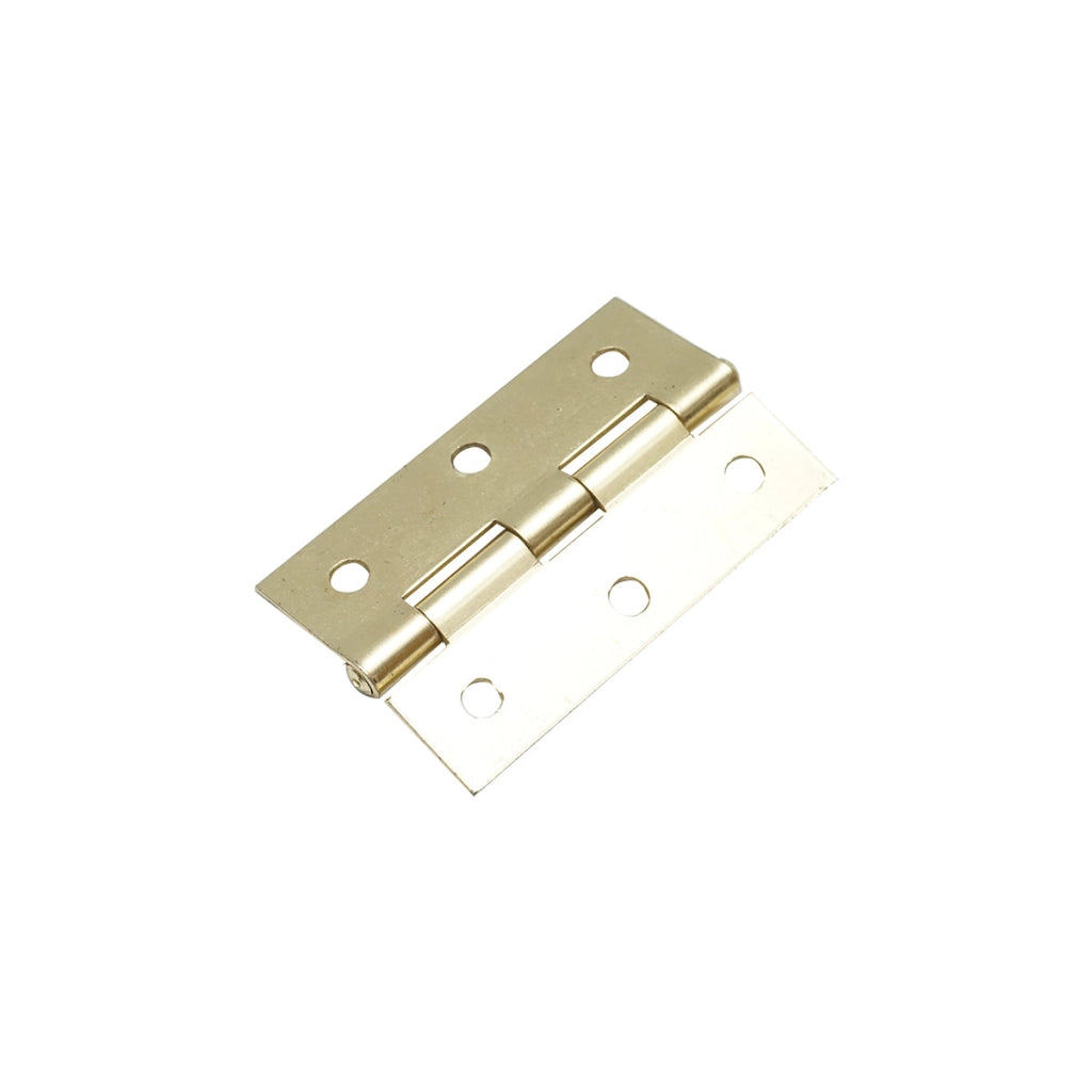 Set di 2 cerniere invisibili per mobili – 75 × 49 mm zincate con viti