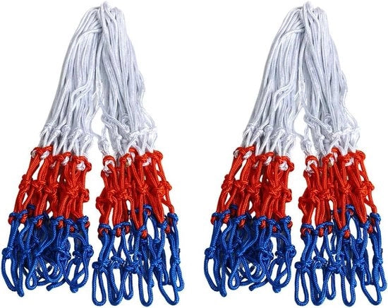 Rete da Basket da Esterno 2 pezzi per 12 Anelli Standard - Indoor & Outdoor