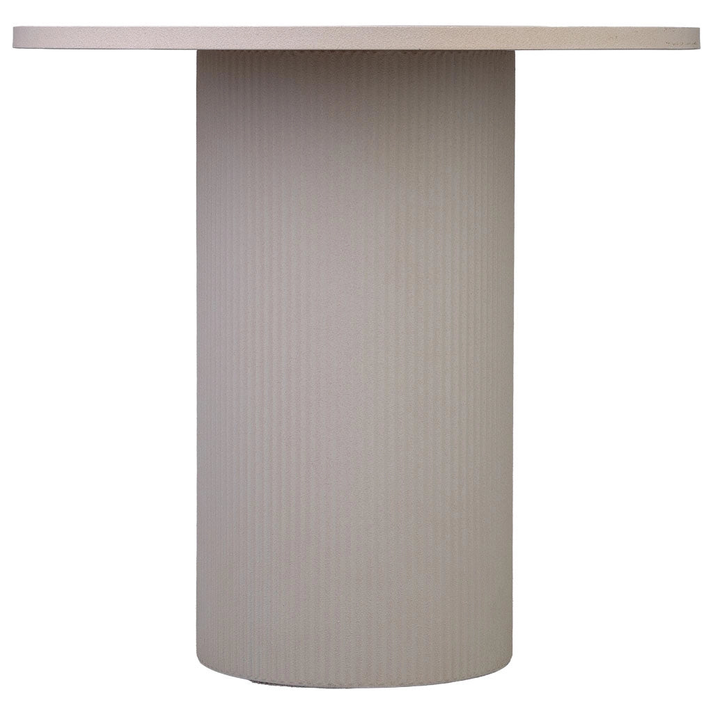 Tavolino in metallo e legno 65x65x60,5h cm