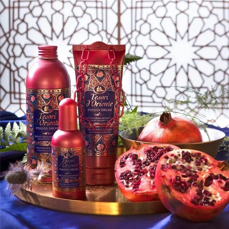 TESORI D'ORIENTE PERSIAN DREAM BAGNOCREMA AROMATICO MELOGRANO & TÈ ROSSO 500ML