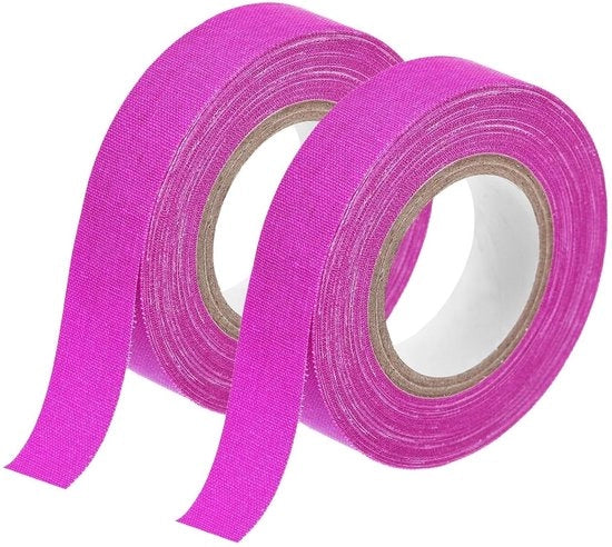 Nastro neon a rullo per decorazione di festa e abitazione, viola, 2 pezzi