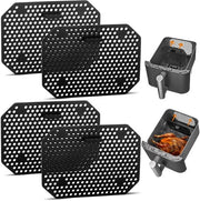 Accessori per Air Fryer - 4 pezzi - Silicone - Resistente al calore - Dimensioni: 11,5 × 8,5 cm - Estensione della durata dell'apparecchio - Protezione contro lo sporco di grasso