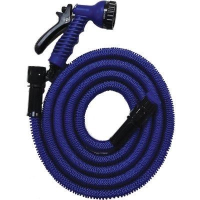 TUBO IRRIGAZIONE ESTENSIBILE LONGLIFE IN KIT STARS  MT 2,5/7,5 +RACCORDI+IDROPISTOLA