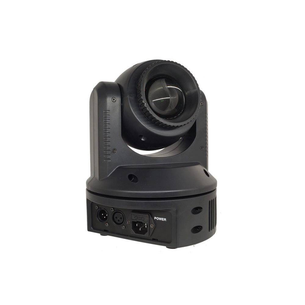 Trade Shop - Faro Faretto Led Rgb Testa Rotante Effetti Disco Dj Luce Flash Strobo Light -