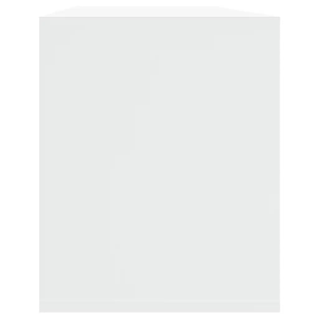Mobile TV | Armadietto TV | Mobile Porta TV Bianco 130x35x50 cm in Truciolato