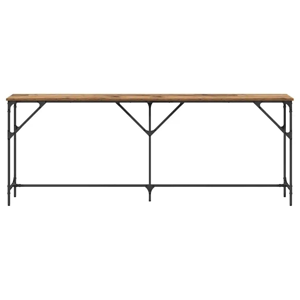 Tavolo consolle Legno vecchio 200 x 29 x 75 cm 871340