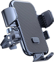 Ventilatore di Aria Supporto per Telefono - 360 ° rotazione, solido e stabile, chiusura automatica, installazione facile - compatibile con tutte le serie iPhone e altri telefoni mobili da 4 a 7 pollici