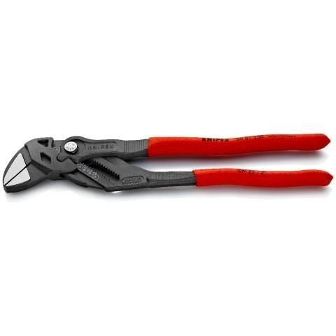 Knipex 86 01 250 Pinza e Chiave in un Unico Utensile 250 mm apertura max 52 mm acciaio cromo vanadio manici antiscivolo