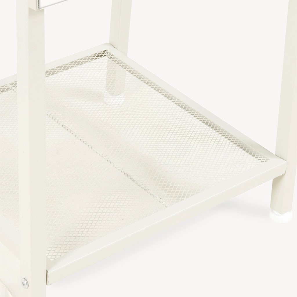 Specchio da Terra Klilbojle con Appendiabiti 160 x 40 x 35 cm - Avena Oatmeal [en.casa]