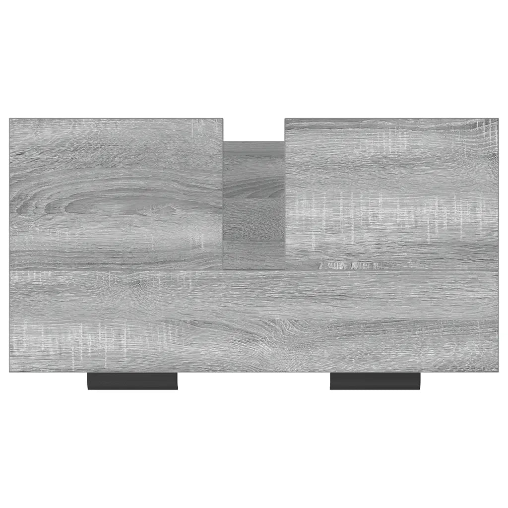 Mobile Bagno Grigio Sonoma 64,5x33,5x59 cm in Legno Multistrato 817064