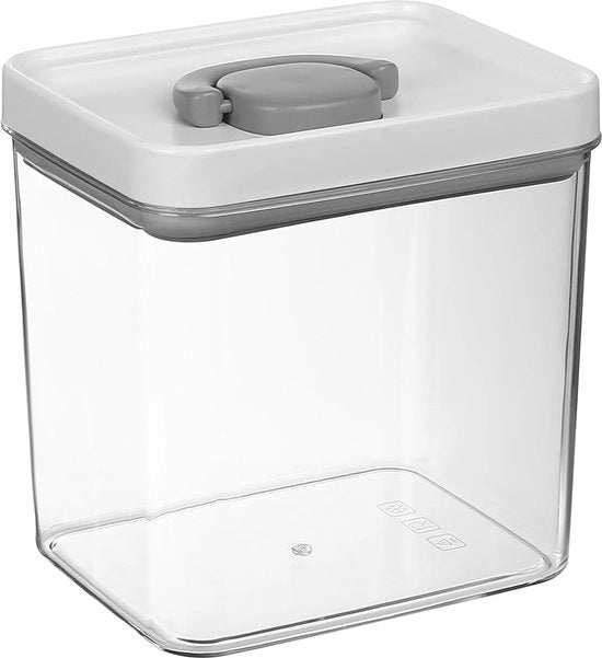 Contenitori a chiusura ermetica per magazzino - Ideali per la cucina - 1 pz - 1,8 L