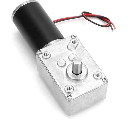 Motore elettrico 24V - Alto momento di coppia - Asse 8mm - Duraturo - Silenzioso - Adatto per macchine per tende - Motore