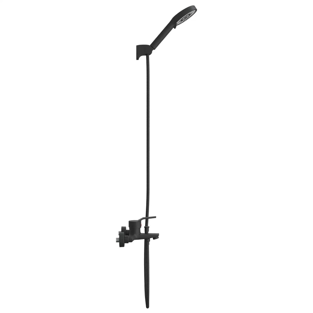 Set di doccia con soffione Nero G 1 / 2 pollici CFW3516587