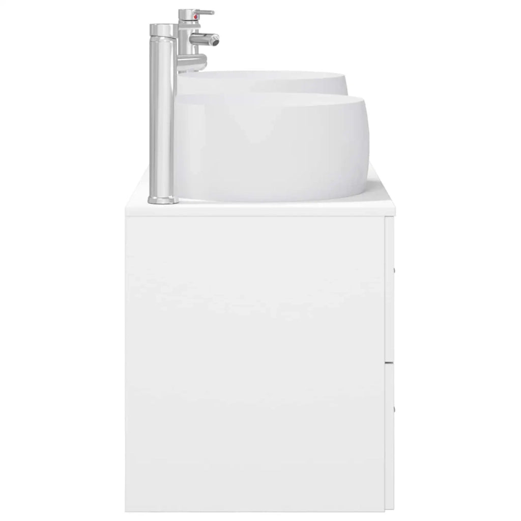 Set di mobili per il bagno 3 pz Bianco 49,5 x 44,5 x 66 cm 3405923
