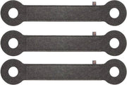 Set di fermatricce da 3 pezzi in velluto di lupo 100% | protegge dita e porte | fermatricce, cuscini per porte, nastri di velluto per la chiusura automatica | cuscinetti per tutte le maniglie (grigio scuro)