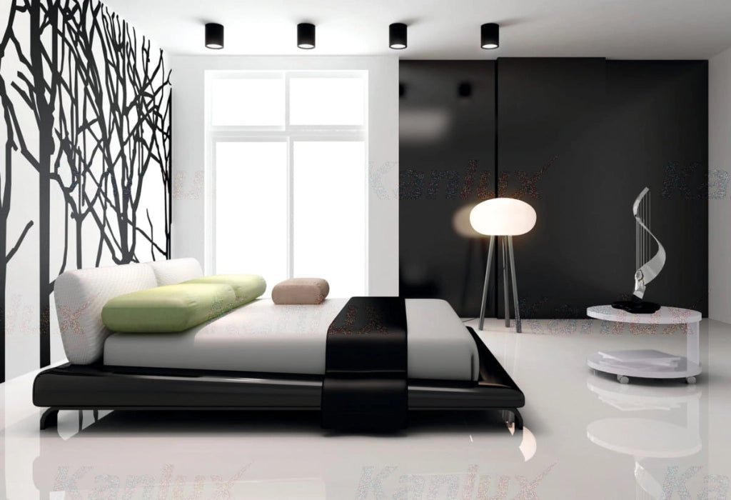Faretto da soffitto Kanlux BORD nero GU10 orientabile
