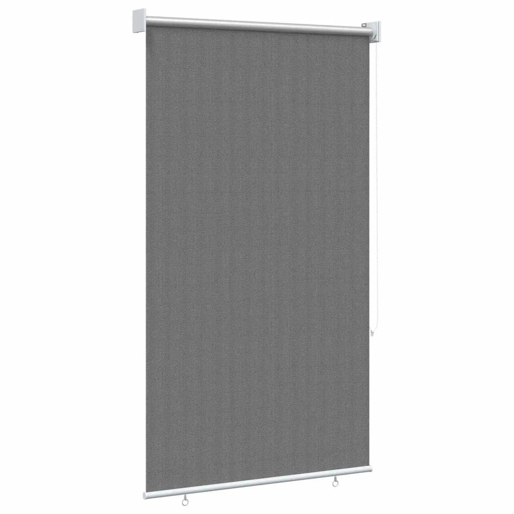 Tenda a Rullo Esterno Blocco UV 90% Grigio Chiaro 100 x 140 cm 42036118