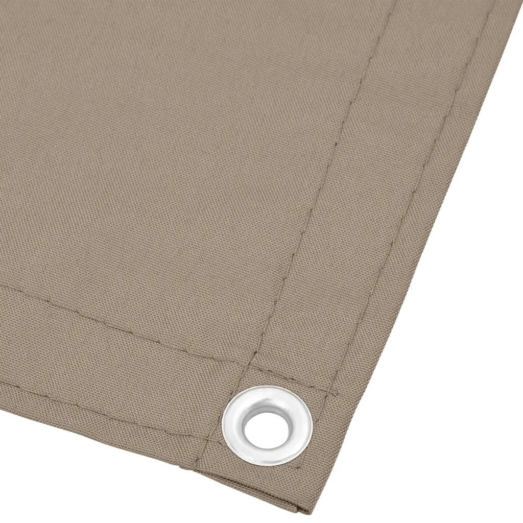 Paravento da Balcone Tortora 120x800 cm 100% Poliestere Oxford 4000250