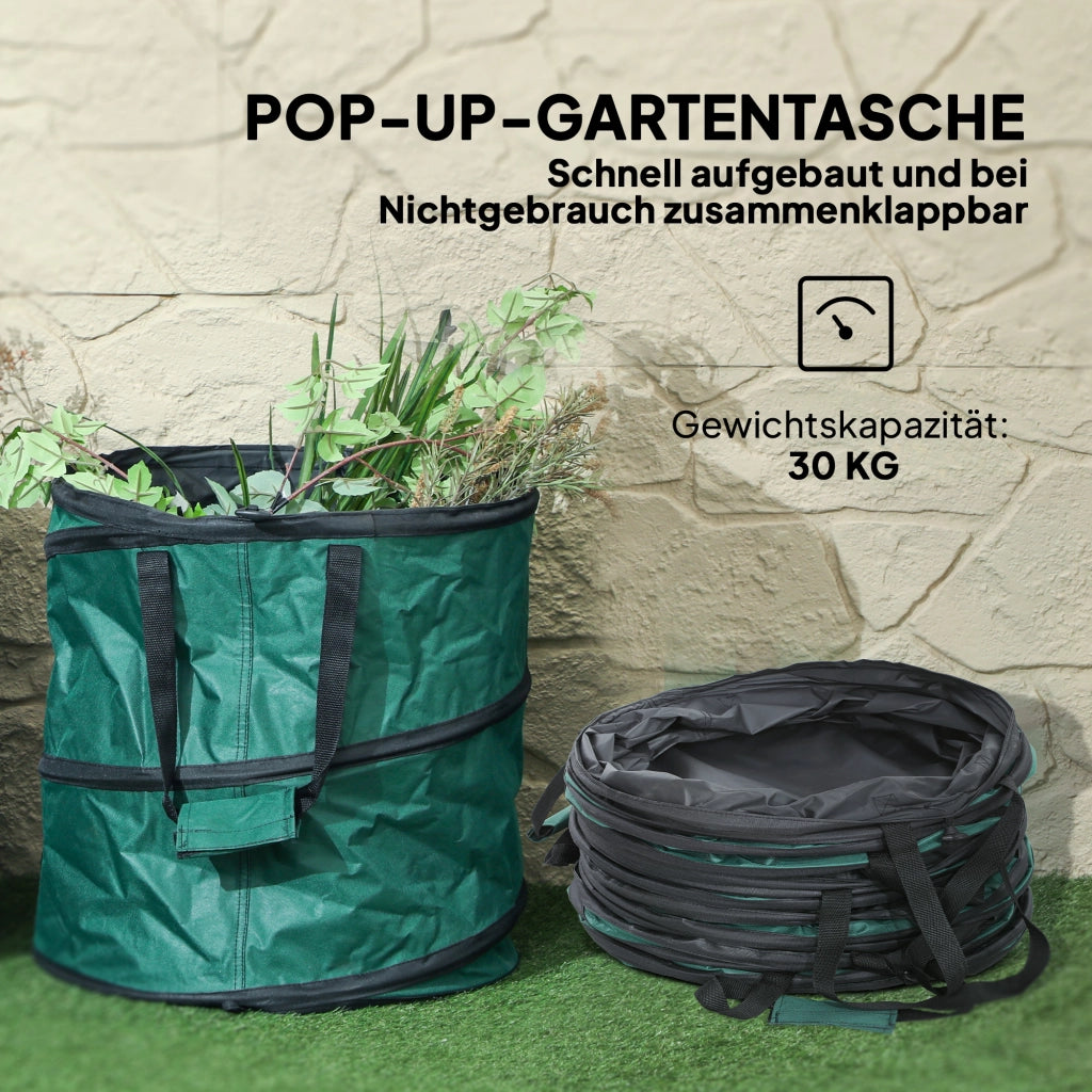 Sacco per Giardino 4x86L ¨C Zephmum ¨C Verde 86L