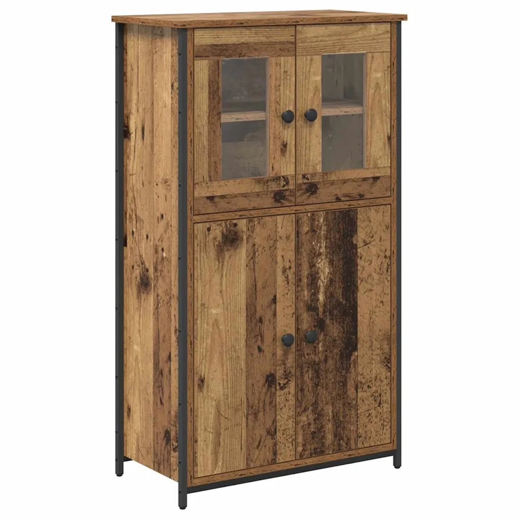 Credenza-Buffet-Armadio da cucina Legno vecchio 62 x 32 x 106,5 cm Legno multistrato