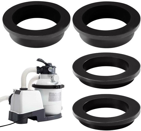 4 Set di Gomme di Sigillatura per Piscine Gomme per Piscina Pompafiltro a L a forma di O Gomme di Ricambio Accessori Compatibili con Pompafiltro per Sabbia 26323CA 26323EH 26331CA