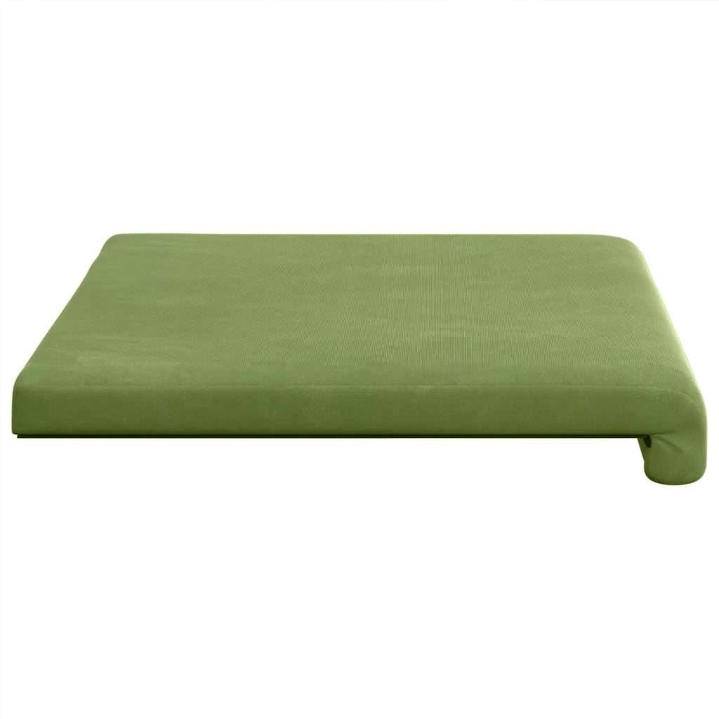 Cuscino per panchina Velluto (V) Verde chiaro Profondità 35 cm 42043178