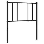 Testiera | Testata di Ricambio in Metallo Nero 90 cm