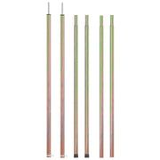 Aste Telescopiche per Tende 170-255cm 2pz in Acciaio Zincato cod mxl 77076