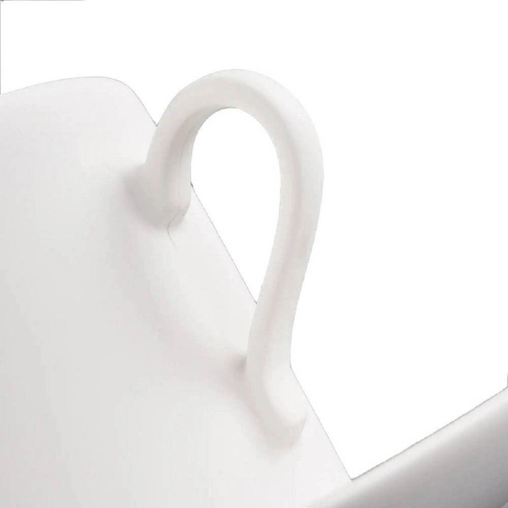 Trade Shop - Applique Gesso A Forma Di Tazza Da Caffè A Parete Verniciabile Attacco G9 Gs-e85 -
