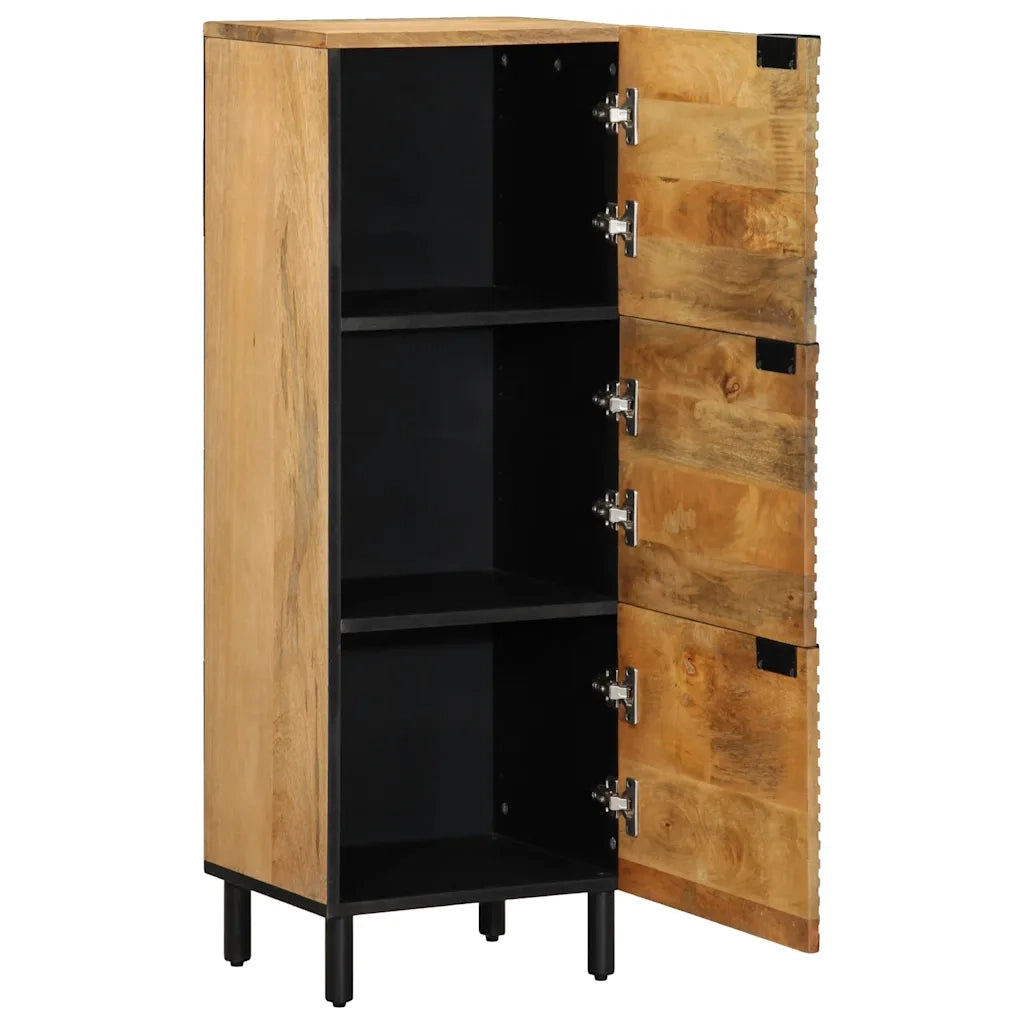 Credenza Marrone 40x33x110 cm in Legno Massello di Mango 4017749