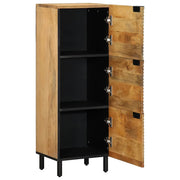 Credenza Marrone 40x33x110 cm in Legno Massello di Mango 4017749