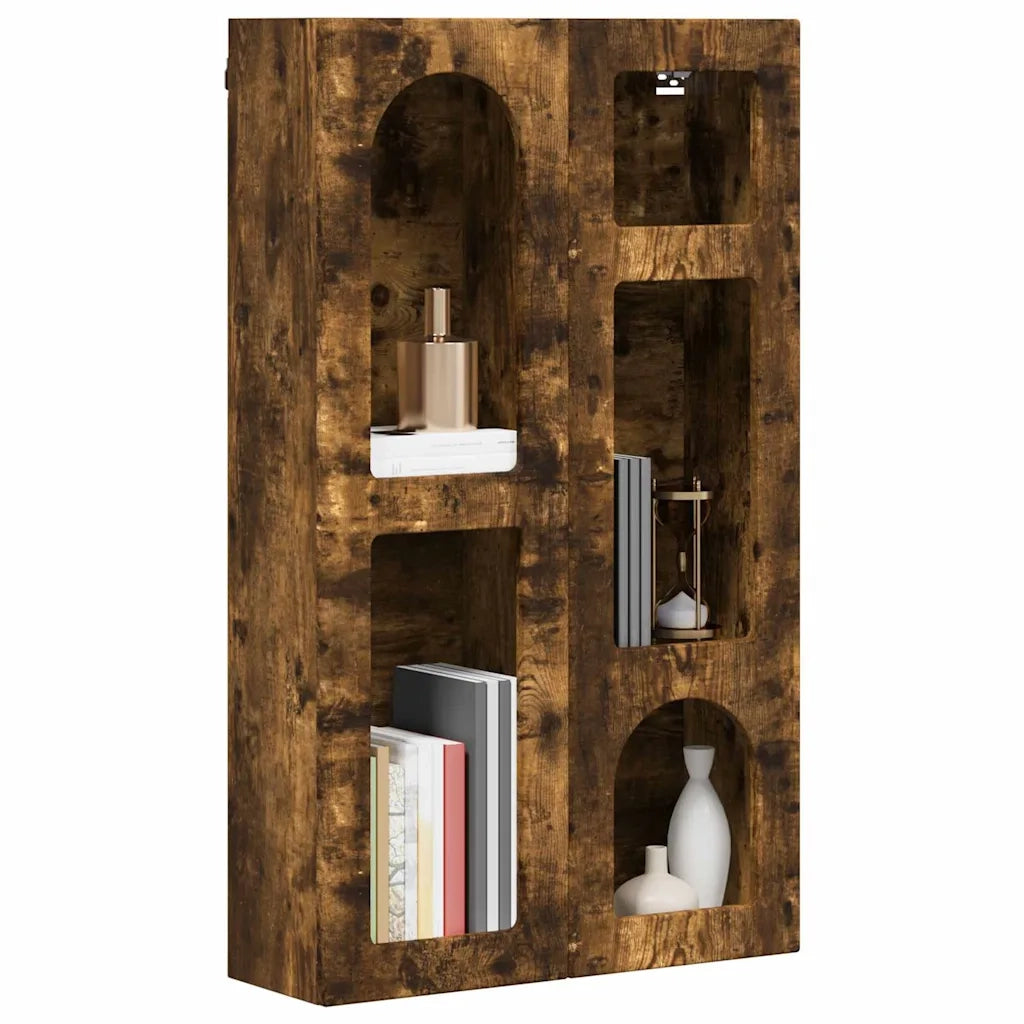 Armadio pensile Rovere fum¨¦ 59 x 20 x 100 cm Legno multistrato CFW1457104