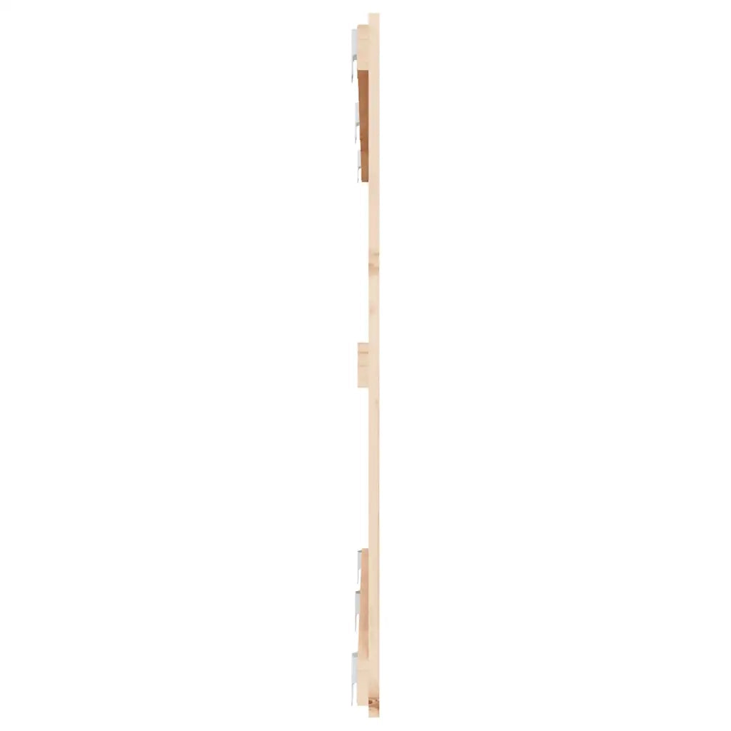 Testiera da Parete 147x3x90 cm in Legno Massello di Pino