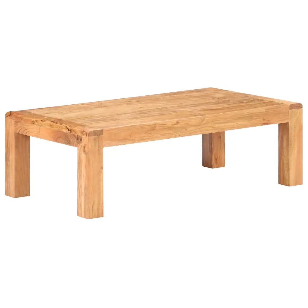 Tavolino da salotto | Tavolino da caff¨¨ | Tavolino da Soggiorno 110x60x35 cm Massello Acacia Finitura Ambra