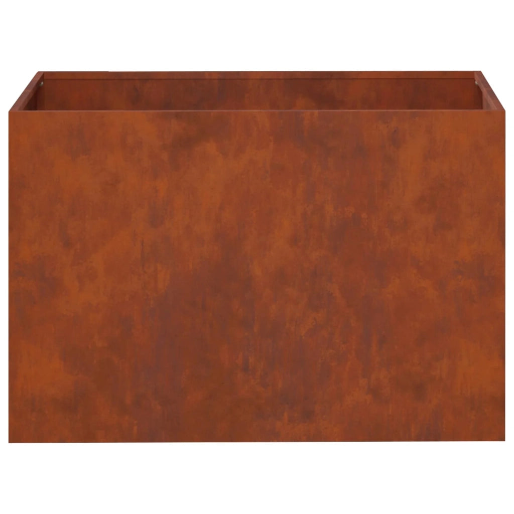 Vaso da giardino Ruggine 50 x 40 x 40 cm Acciaio Corten 8005650