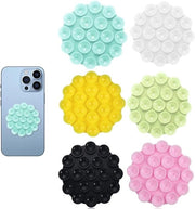 6 pezzi di supporto per telefono in silicone per auto - Morsetto per telefono cellulare - Supporto multifunzionale per telefono cellulare