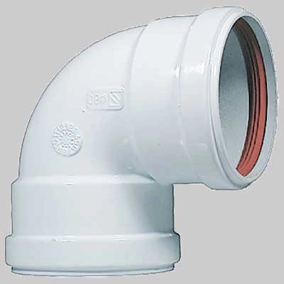CURVA A 90  ° FEMMINA/FEMMINA A DOPPIO LABBRO   EE ? 80 FF     MADE IN ITALY